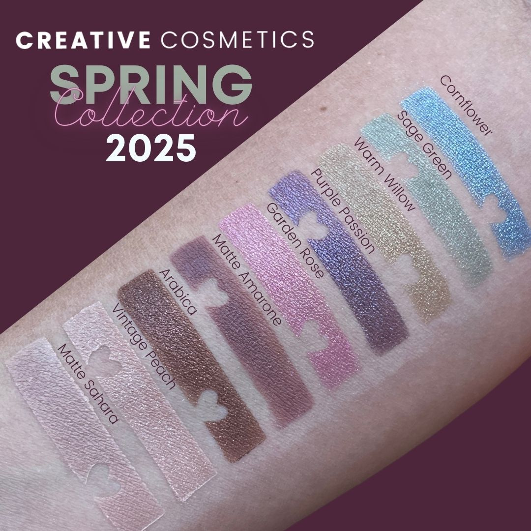 Eyeshadow Cornflower overzicht spring